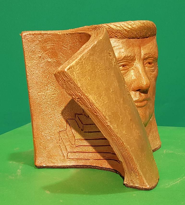 Original Portraiture Portrait Sculpture by Michele Imperiale