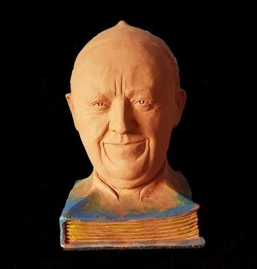 Original Figurative Portrait Sculpture by Michele Imperiale