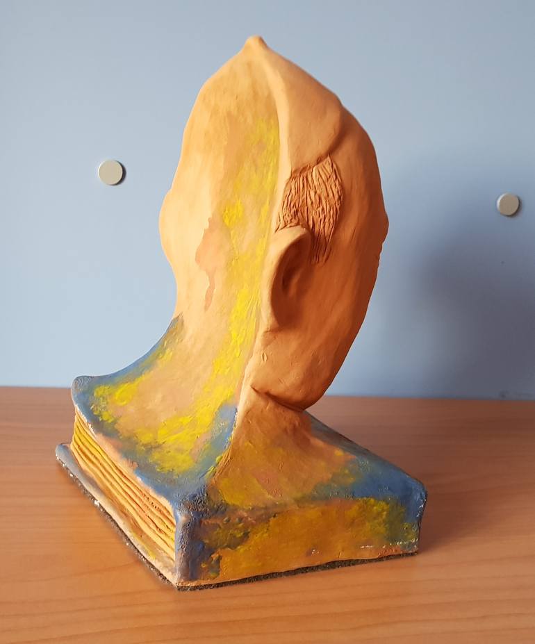 Original Figurative Portrait Sculpture by Michele Imperiale