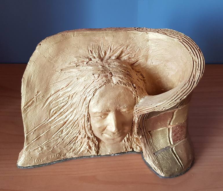 Original People Sculpture by Michele Imperiale