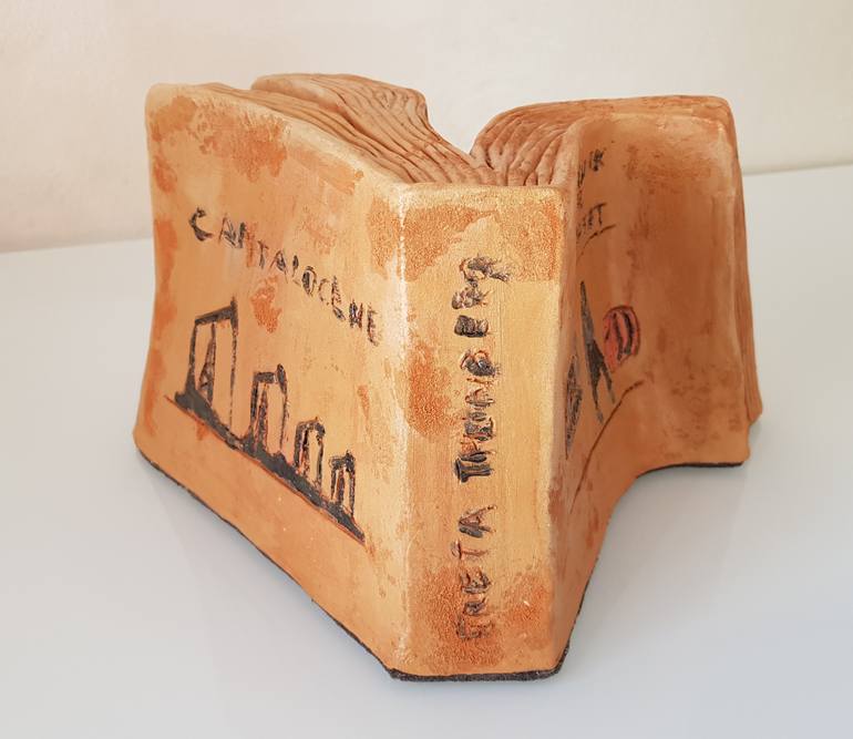 Original Portraiture People Sculpture by Michele Imperiale