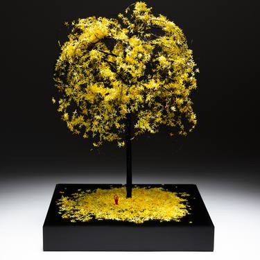Original Figurative Tree Sculpture by Nayla Tabet