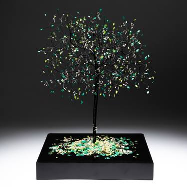 Original Figurative Tree Sculpture by Nayla Tabet