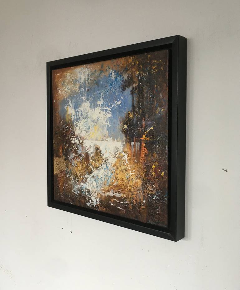 Original Abstract Landscape Painting by Sergey Makhov