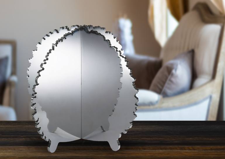 Original Art Deco Abstract Sculpture by Claudio Bettini