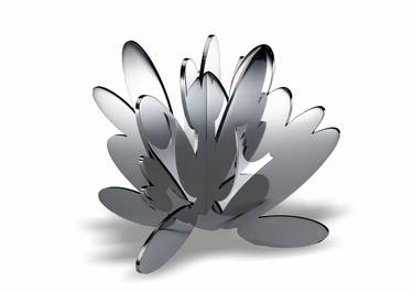 Magnolia, a Claudio Bettini metal sculpture. thumb