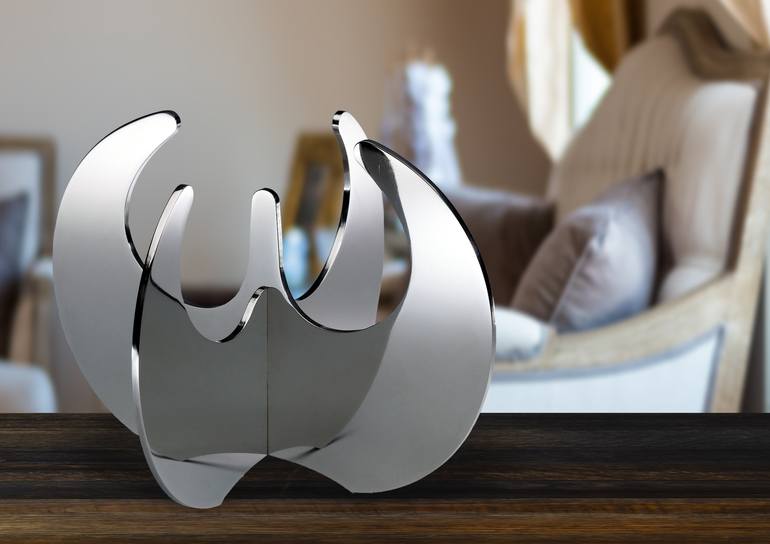 Original Fine Art Abstract Sculpture by Claudio Bettini