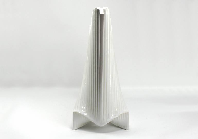 Original Abstract Geometric Sculpture by Claudio Bettini