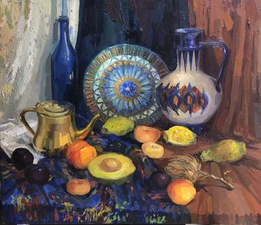 Eastern still life with fruits thumb