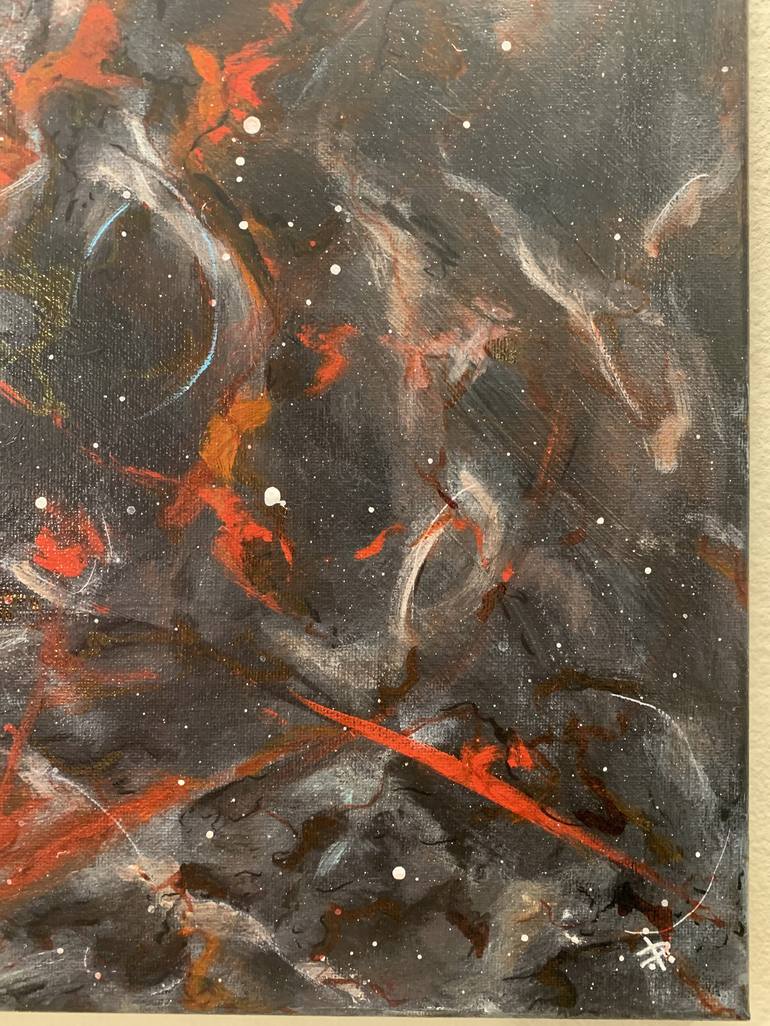 Original Abstract Painting by Dounya RTIST