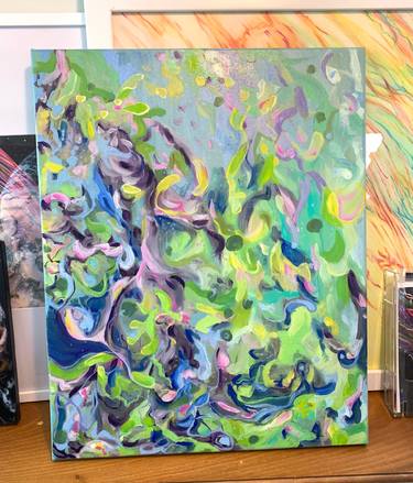 Original Abstract Painting by Dounya RTIST