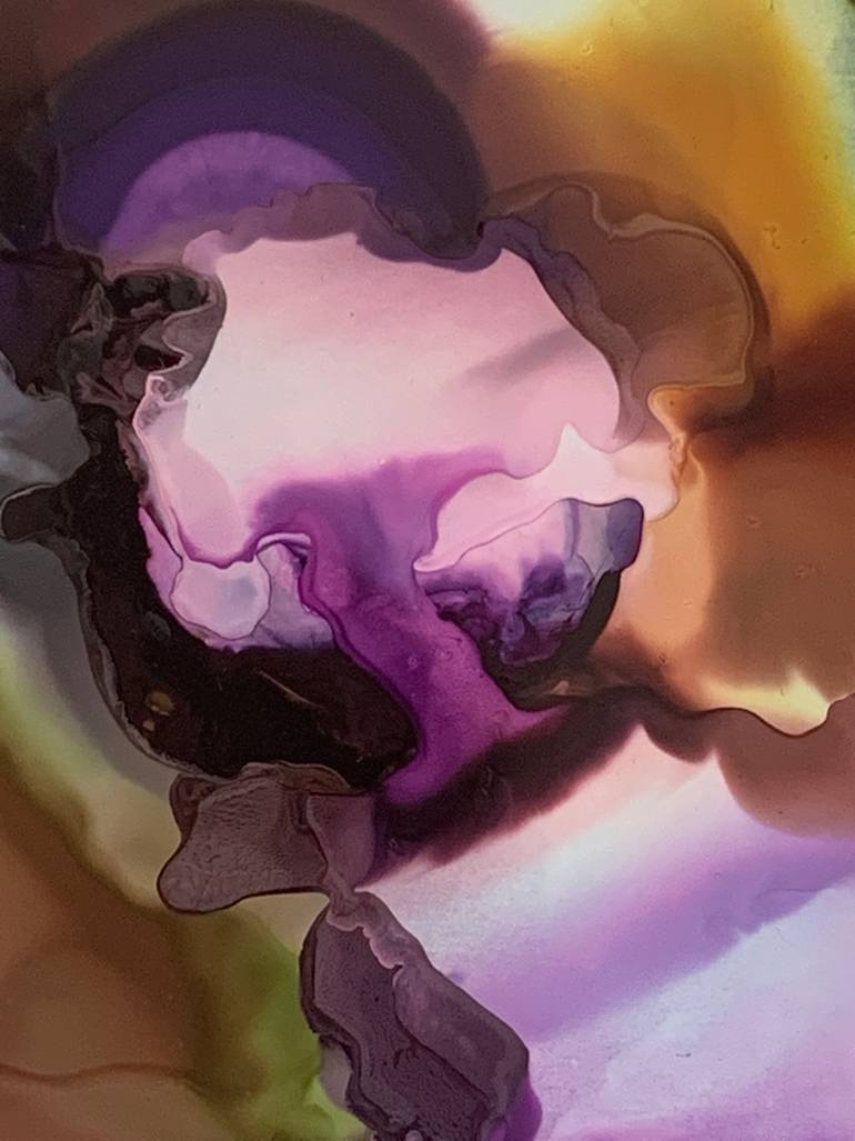 Original Abstract Love Painting by Patricia  Farinas