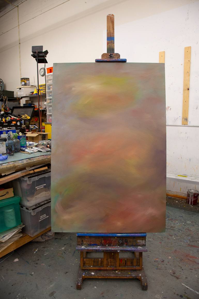 Original Abstract Expressionism Abstract Painting by Brian Thomas Jones