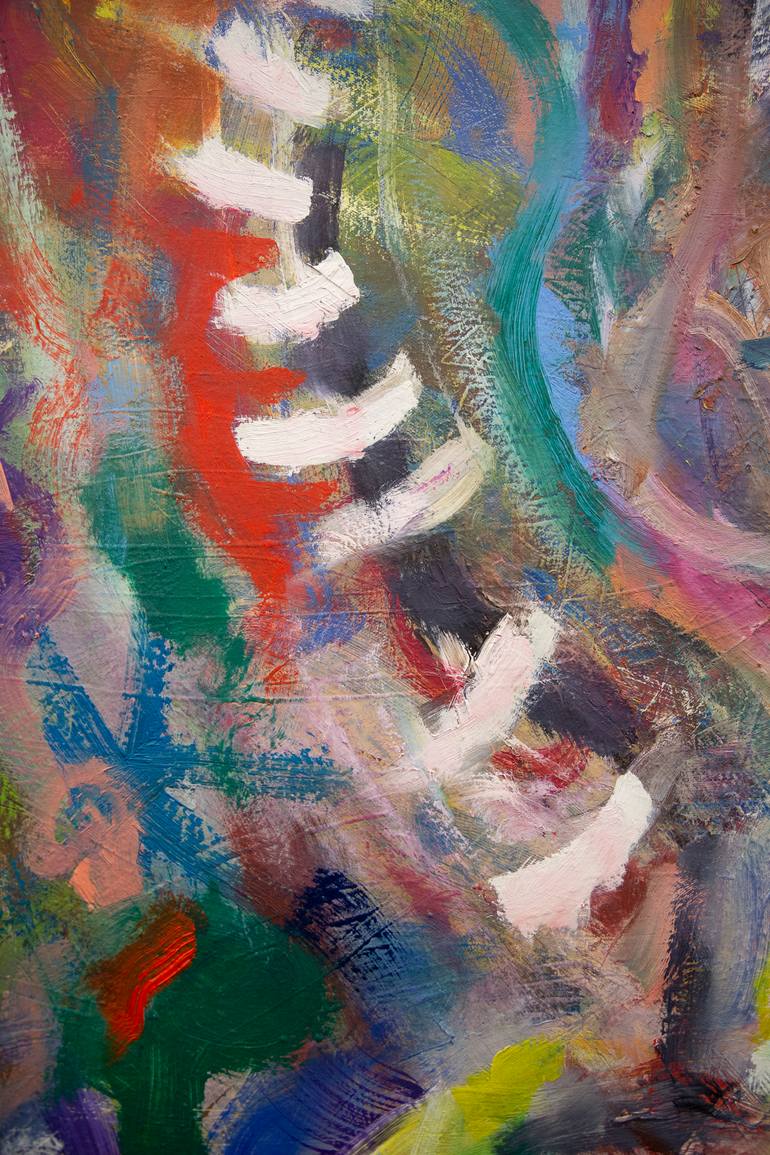 Original Abstract Expressionism Abstract Painting by Brian Thomas Jones