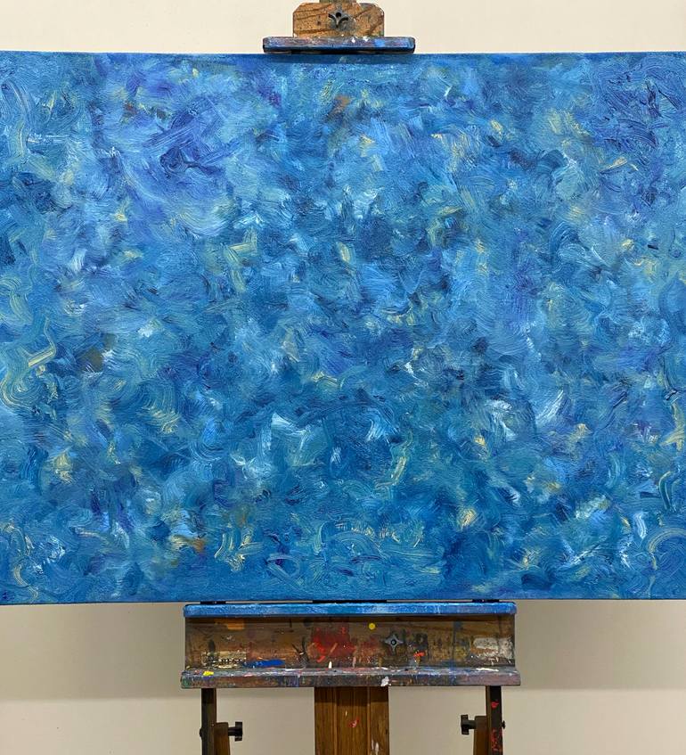 Original Impressionism Abstract Painting by Brian Thomas Jones
