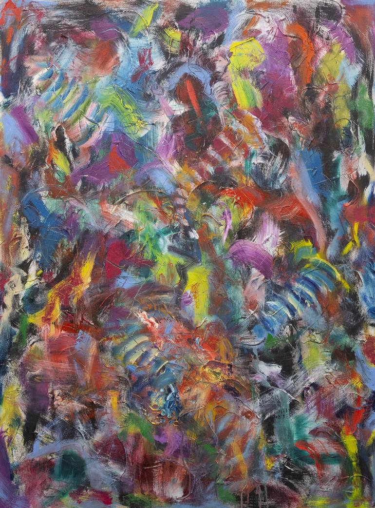 Original Abstract Expressionism Abstract Paintings by Brian Thomas Jones
