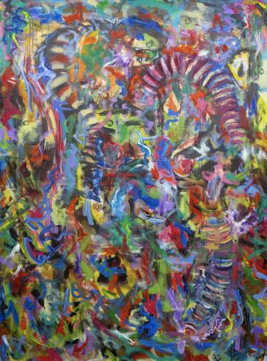 Original Abstract Expressionism Abstract Paintings by Brian Thomas Jones