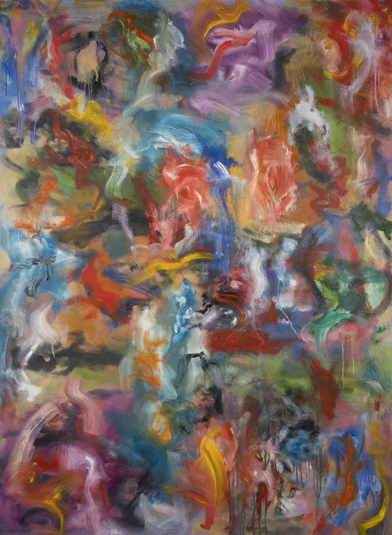 Original Abstract Expressionism Abstract Paintings by Brian Thomas Jones