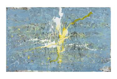 Original Abstract Expressionism Abstract Printmaking by John Fox