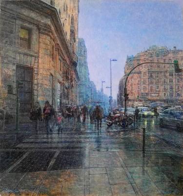Print of Figurative Architecture Paintings by Emi Vozmediano