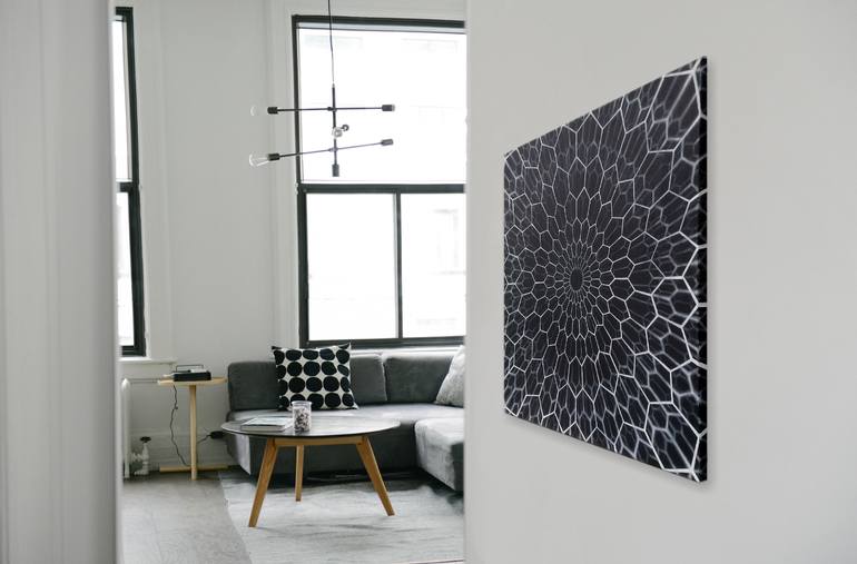 Original Abstract Geometric Painting by Truth From Lovedhome