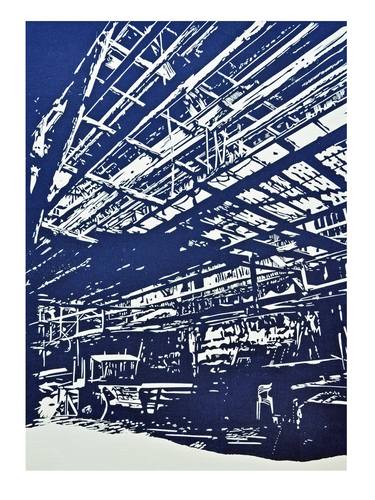 Original Architecture Printmaking by Tina Numberger