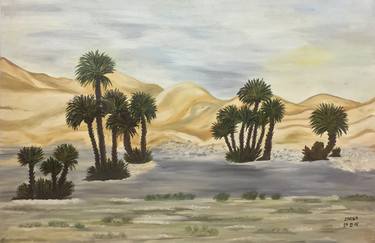 A desert with Date Palms thumb