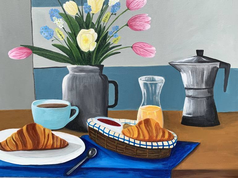 Original Contemporary Food & Drink Painting by Kate Kidding