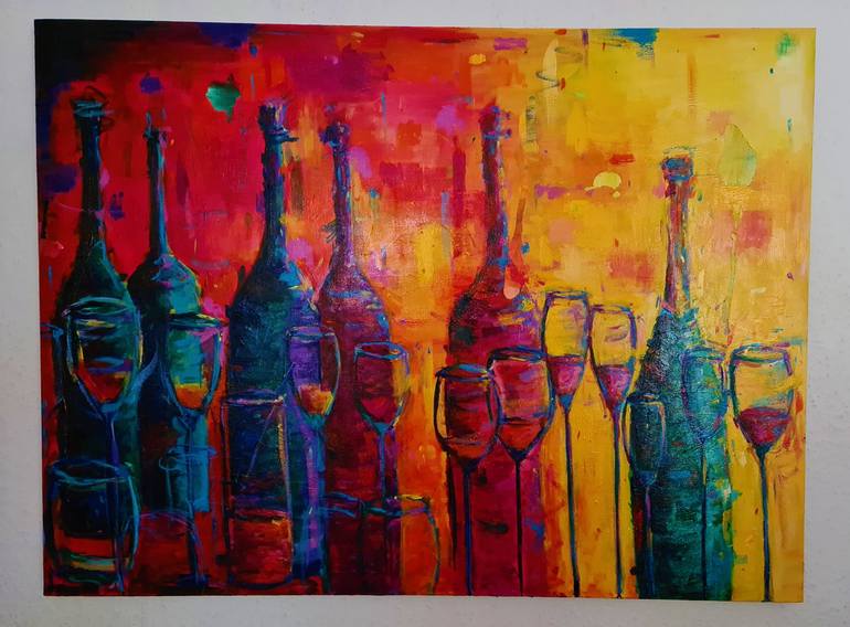 Original Contemporary Food & Drink Painting by Dawn Underwood