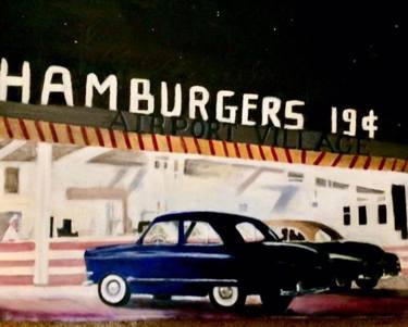 Original Documentary Automobile Paintings by Alan Wellikoff