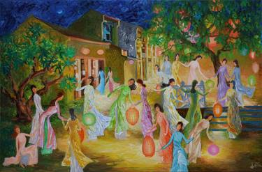 Print of Figurative Culture Paintings by Dung Tran