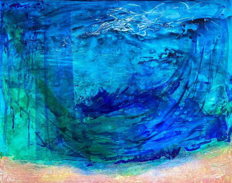 Water Is Life Painting by Carrie Lacey Boerio Saatchi Art