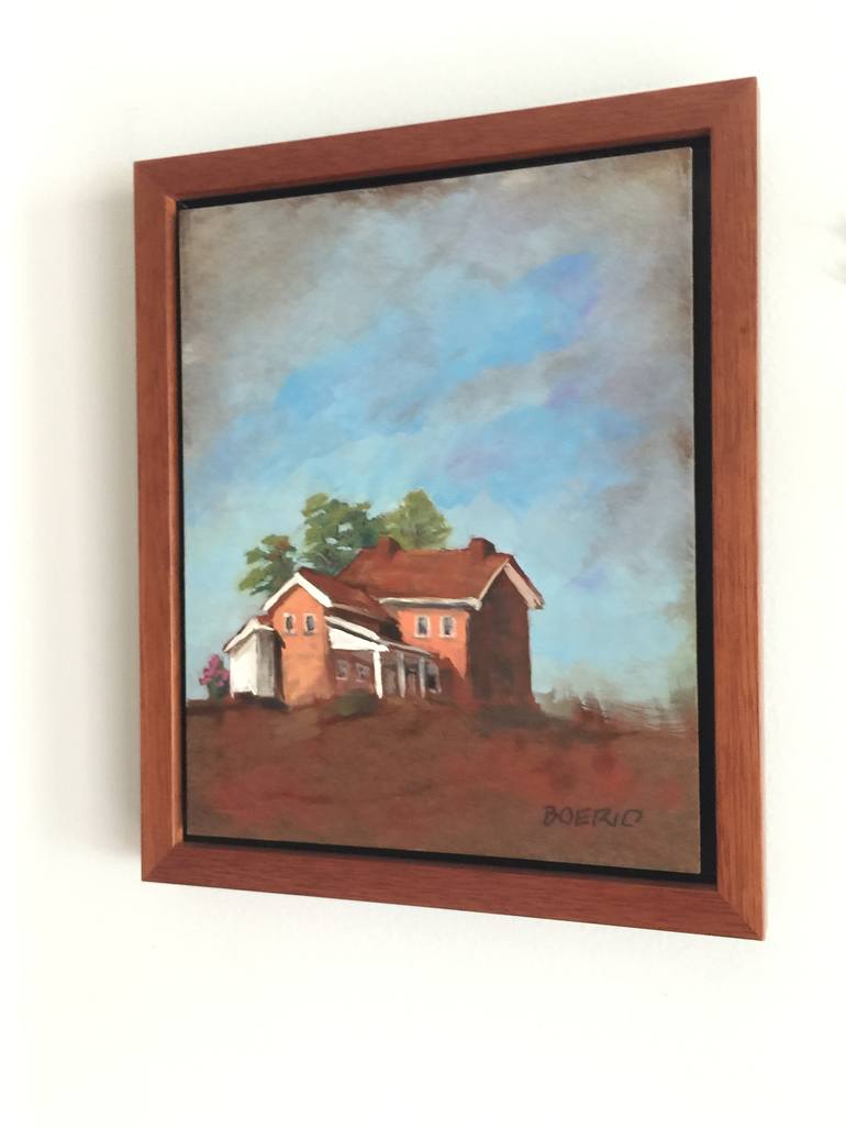 Original Home Painting by Carrie Lacey Boerio