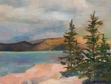 Original Landscape Painting by Carrie Lacey Boerio