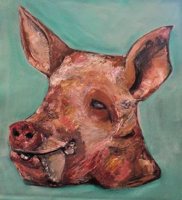 Print of Fine Art Animal Paintings by Ricardo Hernandez-Santiago