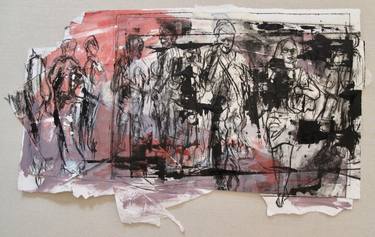 Print of Abstract People Printmaking by Amy Oates