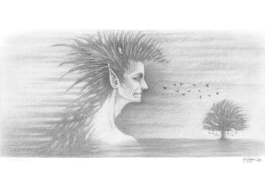 Original Figurative Fantasy Drawings by Tim Hehir