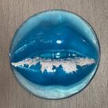 Bombay Sapphire Parted Lips by Farnaz Harouni