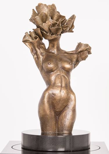 Original Abstract Nude Sculpture by Farnaz Harouni