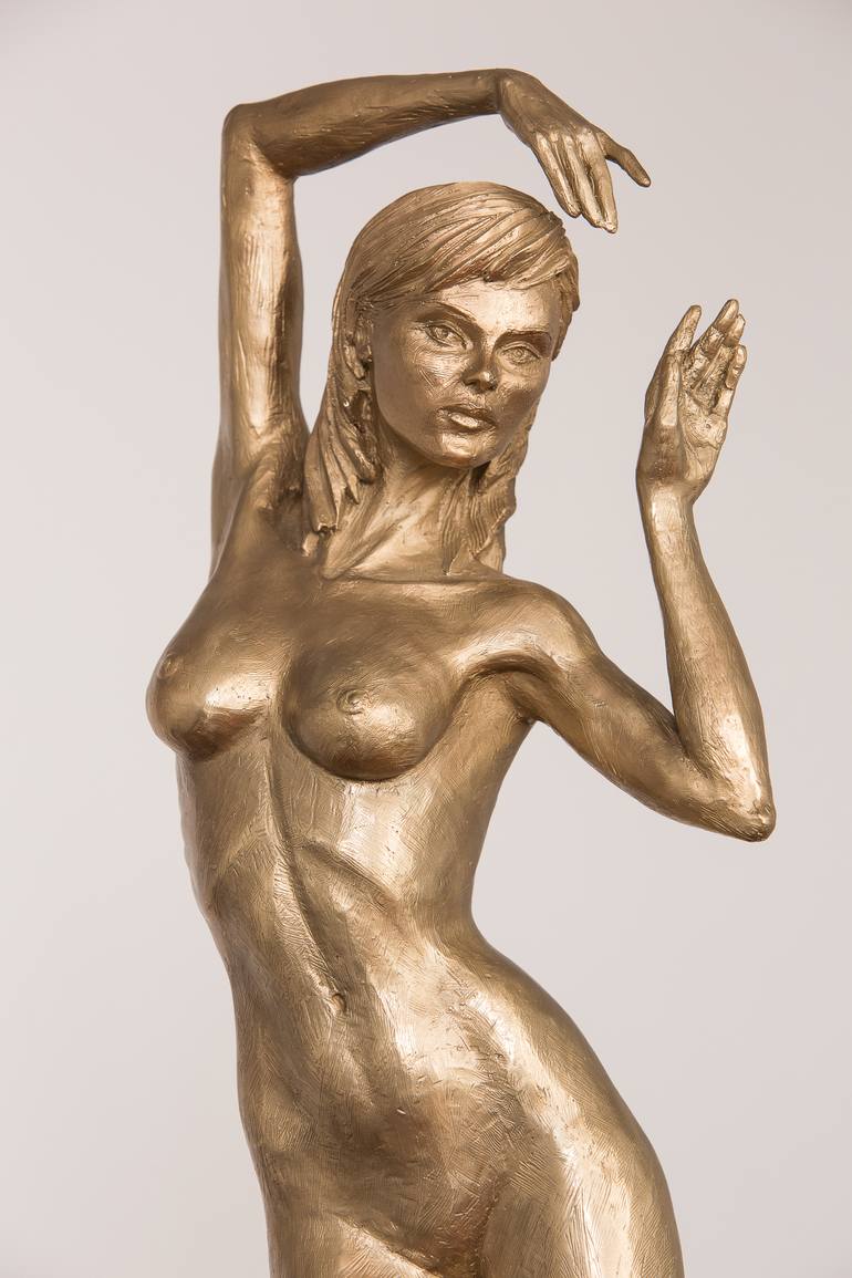 Original Fine Art Nude Sculpture by Farnaz Harouni