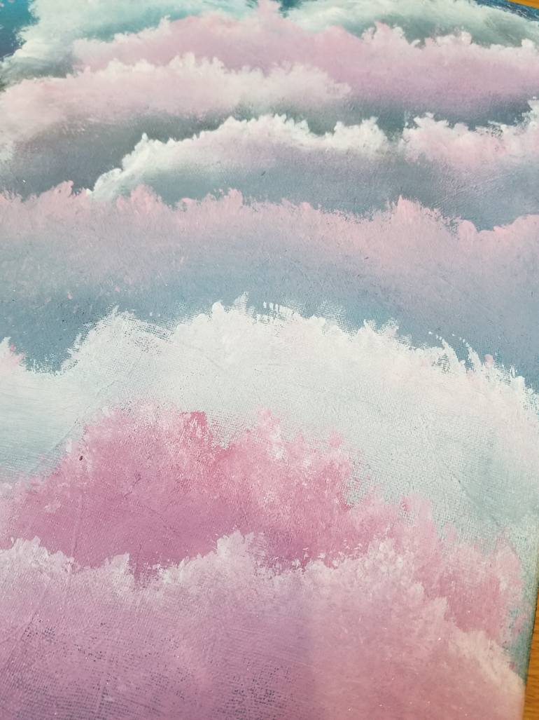 Original Abstract Nature Painting by Rebecca Bouthillette
