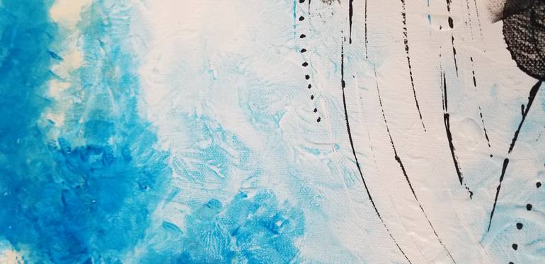 Original Abstract Painting by Rebecca Bouthillette