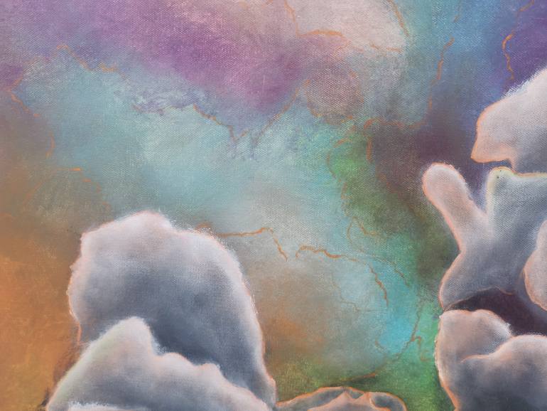Original Abstract Expressionism Abstract Painting by Rebecca Bouthillette