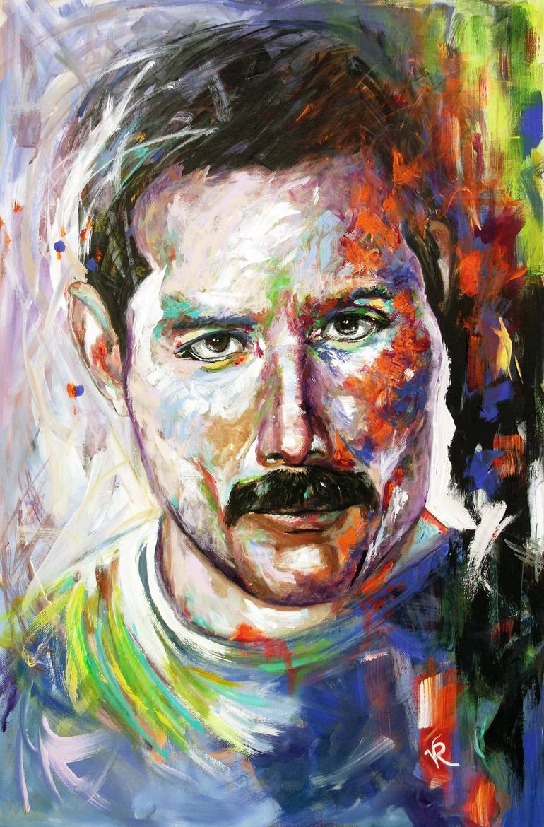 freddie mercury art