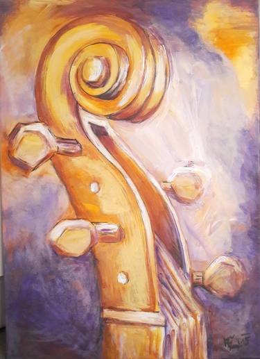 Print of Music Paintings by Monika Žemličková