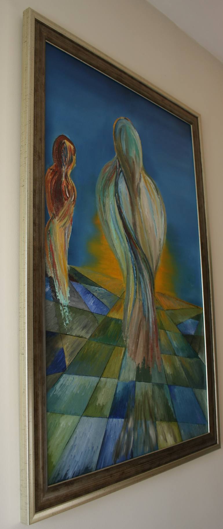 Original Surrealism Fantasy Painting by Kamal D Lathar