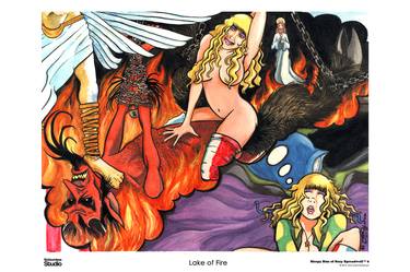 Original Pop Art Comics Paintings by John Linton Roberson