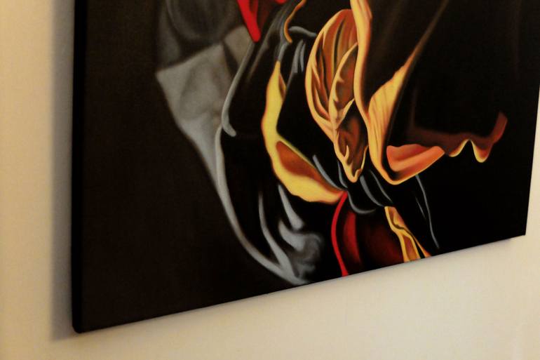 Original Photorealism Abstract Painting by Riccardo La Monica