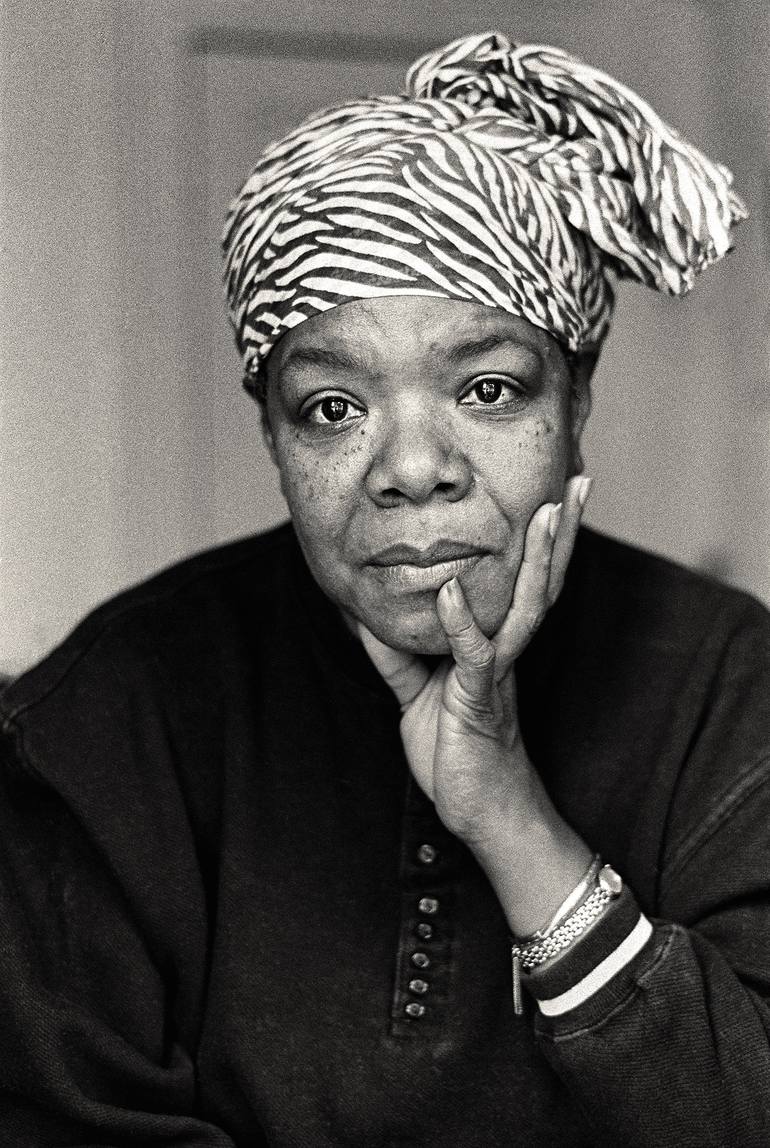 maya angelou when she was a baby