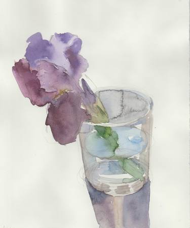 Print of Fine Art Botanic Drawings by Yana Khmarina